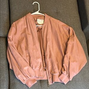 Cotton On Women's Dusty Pink Bomber Jacket